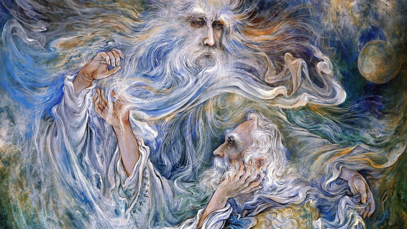 Rumi's First Encounter with Shams